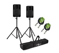 RCF ART 732-A MK5 12" Active PA Speaker Bundle with Stands and Cables