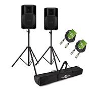 RCF ART 735-A MK5 15" Active PA Speaker Bundle with Stands and Cables