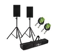 RCF ART 910-A 10" Active PA Speaker Bundle with Stands and Cables