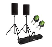 RCF ART 932-A 12" Active PA Speaker Bundle with Stands and Cables