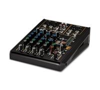 RCF F 6X Professional Mixer with 6 Channels Integrated PRO DSP FX 16 Presets - Black