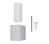 RCF - NXL 14-A & Sub15AX (White) with Stand and Spacer -