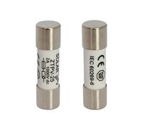 RCGKNNMUZ 20 Pieces 1000V 10 * 38MM 2A 6A 8A 10A 12A 15A 20A 25A 30A DC PV Fuse(1A)