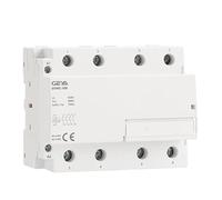 RCGKNNMUZ 4Pole 100A AC 220V 230V 50/60Hz Din Rail Household AC Modular Contactor Switch Controller Home or Hotel Use(4P 100A 4NO 230VAC)