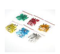RCGKNNMUZ 60pcs Car Fuses 5A 10A 15A 20A 25A 30A AMP Mini Micro Auto Blade Kit Security Blade Type Holder Fuses Assortment Kit