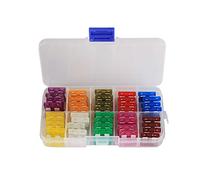 RCGKNNMUZ Fuse 80Pcs 12V 3A 5A 7.5A 10A 15A 20A 25A 30A 35A 40A Standard Blade Car Fuses Assortment Car Blade Fuse Auto Boat Motorcycle Fuse