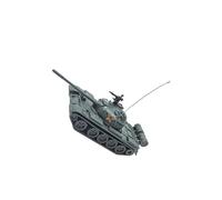 RCGOFOLLOW 1/72 Tank Model Toy Set DIY Assembly High Simulation Easy Complete Collectible 1/72 Vehicles Model Set Puzzles Tank Toy Making Gifts 4D Vehicles 4D Armored, green, 59 Type