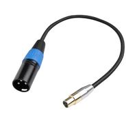 RCGOFOLLOW 3 Pin Mini XLR To 5mm Male To Female XLR Lightweight Sturdy And Flexible Cable For Portable Audio Solutions Mini Camera To Cable Microphones