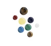 RCGOFOLLOW 8 Planets Solar System Polished Spheres Set Engaging Educational Learning Gift For Kids Science Enthusiasts Planets Educational Learning Gift Kids Men Women