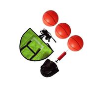 RCGOFOLLOW Basketball Hoop Trampoline Outdoor Kids Jumping Games Fun Toy For Developing Motor Skills For Active Play And Sports Practice. Trampoline Basketball Hoop And Backboard