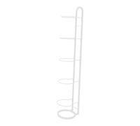 RCGOFOLLOW Basketball Stand Storage Rack Vertical Organizer Managing Soccer Footballs Balls Space Saver For Home Vertical Ball Shelf Portable Equipment Volleyball