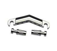 RCGOFOLLOW Bridge With Studs For Lp Style Electric Guitar Ensures Excellent Compatibility And Easy Setup For Enthusiasts At All Skill Levels Guitar Bridge Saddle Accessories Easy To Install