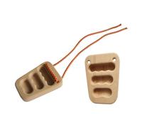 RCGOFOLLOW Climb Hand Board Finger Forearm Strengthener Premium Wood Family Training In Climbing Gyms And Is Easy To Grasp. Is Very Suitable For Teenagers Wall Training Station Rock