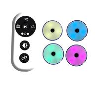 RCGOFOLLOW Compact Agility Training Lights Portable Kit Designed For Improving Reaction Skills And Speed In Training Sessions For Young Athletes Reaction Sports Agility Lights