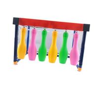 RCGOFOLLOW Coordination Skills With Kids Bowling Game Featuring Child Bowling Pin And Ball For Fun Group Play Toy Set Is Designed To Withstand Energetic Play Sessions. Lightweight Yet Sturdy