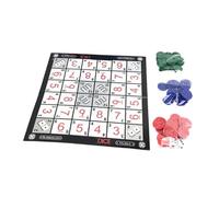 RCGOFOLLOW Dice Sequence Board Game 2-4 Players Strategy Game Tabletop Addition To Family Nights Fun For Everyone Involved Board Family Entertainment Educatiional Toy