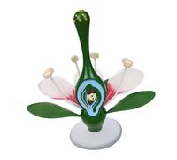 RCGOFOLLOW Dicot Flower Model Peach Blossom Model Biology Teaching Equipment Junior High School Science Classes Peach Blossom Also Doubles As Creative Home Decor