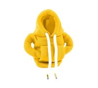 RCGOFOLLOW Distinctive Shifter Knob Hoodie Cover Car Shift Knob Protector Lightweight Stylish Automotive Accessory Shifter Protector Universal Car Interior Decor, Yellow, 14.3x14.5cm
