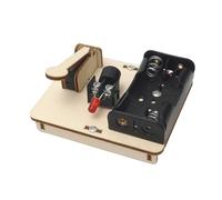 RCGOFOLLOW DIY Childrens Fun Telegraph Experiment Kit Developing Skills And Educational Play At Home Kids Development ToyThe Intelligence Toys Are Helpful For Kids Development Of Intelligence