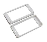 RCGOFOLLOW Double Coil Pickup Frame Neck Bridge Ring Replacement Parts Electric Guitar Electric Guitar Replacement Parts For Broken Curved Pickup Mounting Ring