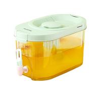 RCGOFOLLOW Drinks Dispenser with Tap for Making Teas and Juices ABS Plastic Water Dispenser with Tap Mud Kitchen Water, D, 4L