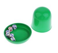 RCGOFOLLOW Durable Dice Shaker With Large S Easy To Read For Liars Games Table Games And Any Fun Family Entertainment Dice Game Accessories Casino Game Cup Cup Shaker