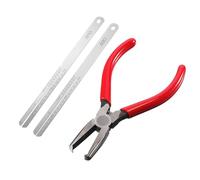 RCGOFOLLOW Durable Guitar Fret Plier String Cutter Guitar Bass String Replacement And Fret Wire Nippers Rustproof Wire Puller Pliers Nippers Cutting End Nips