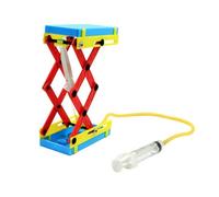 RCGOFOLLOW Durable Physical Experiment Toy And DIY Lifting Crane Kit Provide Hands On Physics Learning Experiences DIY Scientific Experimental Toys Lifting Platform