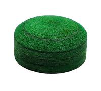 RCGOFOLLOW Durable PU Leather Snooker Cue Tips Billiard Pool Cue Tip Replacement Head Jumping For Enthusiasts And Game Lovers Snooker Tips Billiard Pool Tip PU Leather, Green, Diameter 12mm