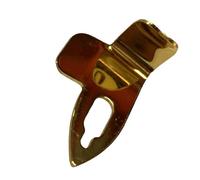 RCGOFOLLOW Durable Saxophone Metal Right Hand Rest Portable Hook Rest Support Easy To Install Accessory For Wind Saxophone Parts Accessory Repair Tool Supplies , Gold , 5.7cm