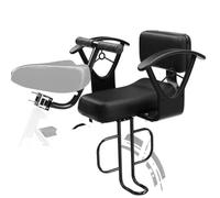 RCGOFOLLOW Effortless Rear Mounted Bike Seat Bicycle Rear Frames High Strength ABS Plac Components Comfortable Adjustable Features Across Board Mounted Bike Seat
