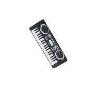 RCGOFOLLOW Electric Piano Organ Beginners Toy Choice For Introducing Children To Music Through Engaging Activities 37 Key Electronic Keyboard Kid Piano Musical Toy , Black , 34.5x12.5x8cm