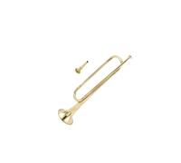 RCGOFOLLOW Elegant Trumpet Bugle Using Polished C Flat Bugle Scouting Trumpet For Anniversaries Celebrations And Events Portable C Flat Brass Blowing