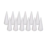 RCGOFOLLOW Enjoy for Creative Freedom With Foam Tree Cones For Christmas Tree Project Gnome And Classroom Activities Polystyrene Forms For Crafts Crafting Cake Topper