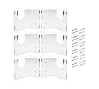 RCGOFOLLOW Fishing Rod Holder Ceiling Wall Storage Rack Transparent Durable Construction Makes Easy To Store Fishing Rods In Style Rod Rack Poles Pole Holder Gear Equipment