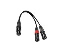 RCGOFOLLOW Flexible DMX To XLR Cable Power Amplifiers With PVC Outer Shell Enhances Resilience And Longevity In Audio Communication Dual DMX 3 Pin Male To XLR 5 Pin Female Mic Cable