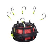 RCGOFOLLOW Gifts For Anglers 2025 Tuna Fishing Accessories Set Steel Bit Indicator Fishing Tool Matching Fishermans Friends, Iseni Hook 4 sets, 7