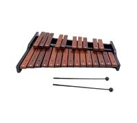RCGOFOLLOW Glockenspiel 25 Notes For Music Teaching Offering Clear Musical Notes And Smooth Playing Experience Early Childhood Education. Features 25 Different Tones, with bag, 58x47x8cm