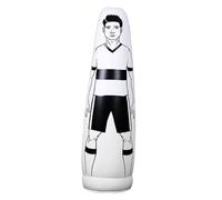 RCGOFOLLOW Goal Keeper Soccer Trainer Tumbler For Stability And Precision In Soccer Training With Inflatable Features For Versatile Scenarios Training Inflatable Humanoid Equipment, white, 160cm