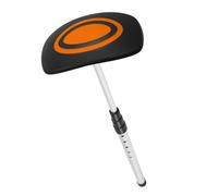 RCGOFOLLOW Golf Bag Support Rod Aluminum Center Shaft Lightweight Traveling Made To Inner Lining While Supporting Golf Clubs Travel Bag Support Rod Adjustable Stick Bar, Silver Orange, 20x13.5cm