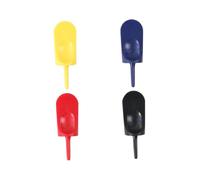 RCGOFOLLOW Golf Pitch Fork Repair Tool Easy to Carry Lightweight Practical Accessory for Cleaning Repairing Turf On Golf Course Fork Putting Training Durable Reusable, Colorful, 8x4x2.7cm