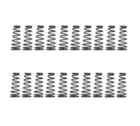 RCGOFOLLOW Guitar Pickup Adjustment Spring Set Suited To Electric Guitar Bass Includes 20 Pieces For Installation Bridge Tailpieces Saddle Spring Pickup Mounting, Black