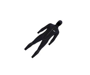 RCGOFOLLOW Heavy Duty Neoprene Wetsuits 7mm Neoprene Swetsuits For Men Women Comfortable Hooded Snorkeling Surfing Diving Underwater Activities Wetsuit Kayaking Scuba Diving, Black, XL