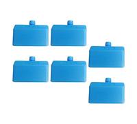RCGOFOLLOW Ice Blocks Cooling Ice Pack for Cool Bag Versatile Portable Freezer Packs for Food Drink Cooling During Family Outings Blocks Pack Cool Bag Box, Blue, 7.5x9.5x6.5cm