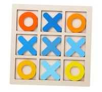 RCGOFOLLOW Interactive Family Game Wonders With XO Chess Board Games And Educational Puzzle Game Suited For Table Games Fun Intelligent Puzzle Educational Brain Teasers, yellow, 14.5x14.5cm