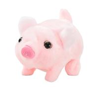RCGOFOLLOW Interactive Walking Plush Pig Toy Simulation Dogs Cute Electric Animated Fun Companion for Boys and Girls Creative Play Interactive Piglet Pet Toy for Kids Boys Girls