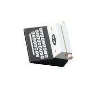 RCGOFOLLOW Mini Typewriter Ornaments Arts Crafts Kids Toys Beautiful Retro Typewriter Desktop Figurines Miniature Displays 1/12 Dollhouse Simulation Pretend Play