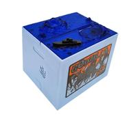 RCGOFOLLOW Piggy Bank For Kids Dinosaur Saving Box Unique Interactive Features For Saving Money Fun Experience Speaker Hole Plays Four Random Sound Effects Accompanied By Flashing Lights For Immersive