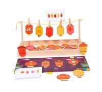 RCGOFOLLOW Portable Puzzle Lantern Toy Mid-Autumn Festival Gift For Kids Handmade Craft And Festive Enjoyment Experience Mid Autumn Festival Spring Lantern Gifts