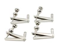 RCGOFOLLOW Premium Violin Fine Tuners Adjusters Easy To Install Fit Solid Durable Parts Stringed High Mechanical Strength Violin Accessory Professional Musical Instrument